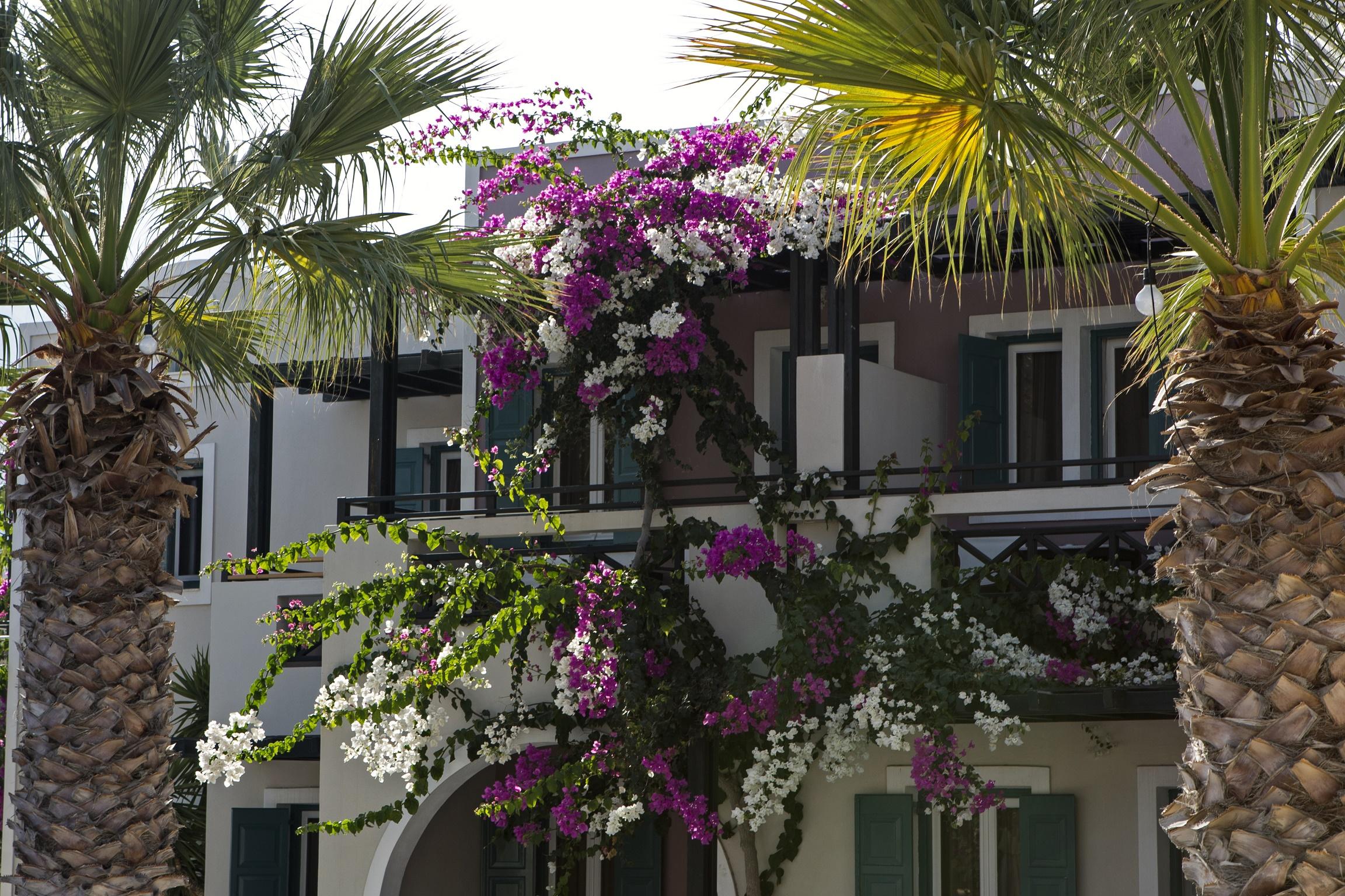 Rose Bay Hotel Kamári Exterior foto